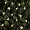 200 Acrylic Star LED Christmas Tree Net Light (10 Strands) - Warm White