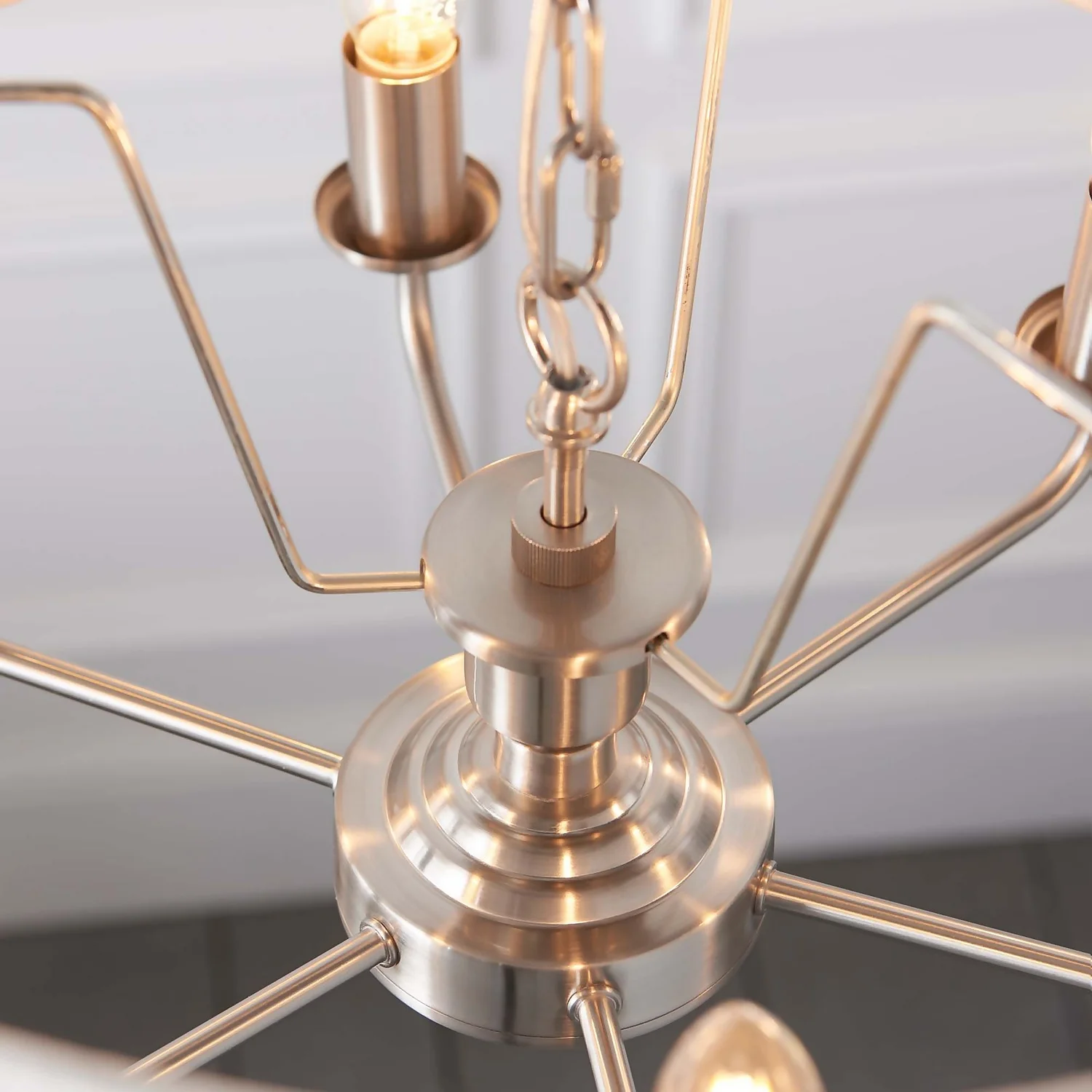 Highclere Pendant Light - 6lt Chrome - Image 5