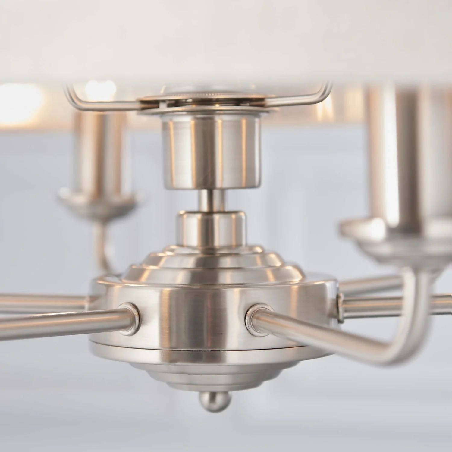 Highclere Pendant Light - 6lt Chrome - Image 7