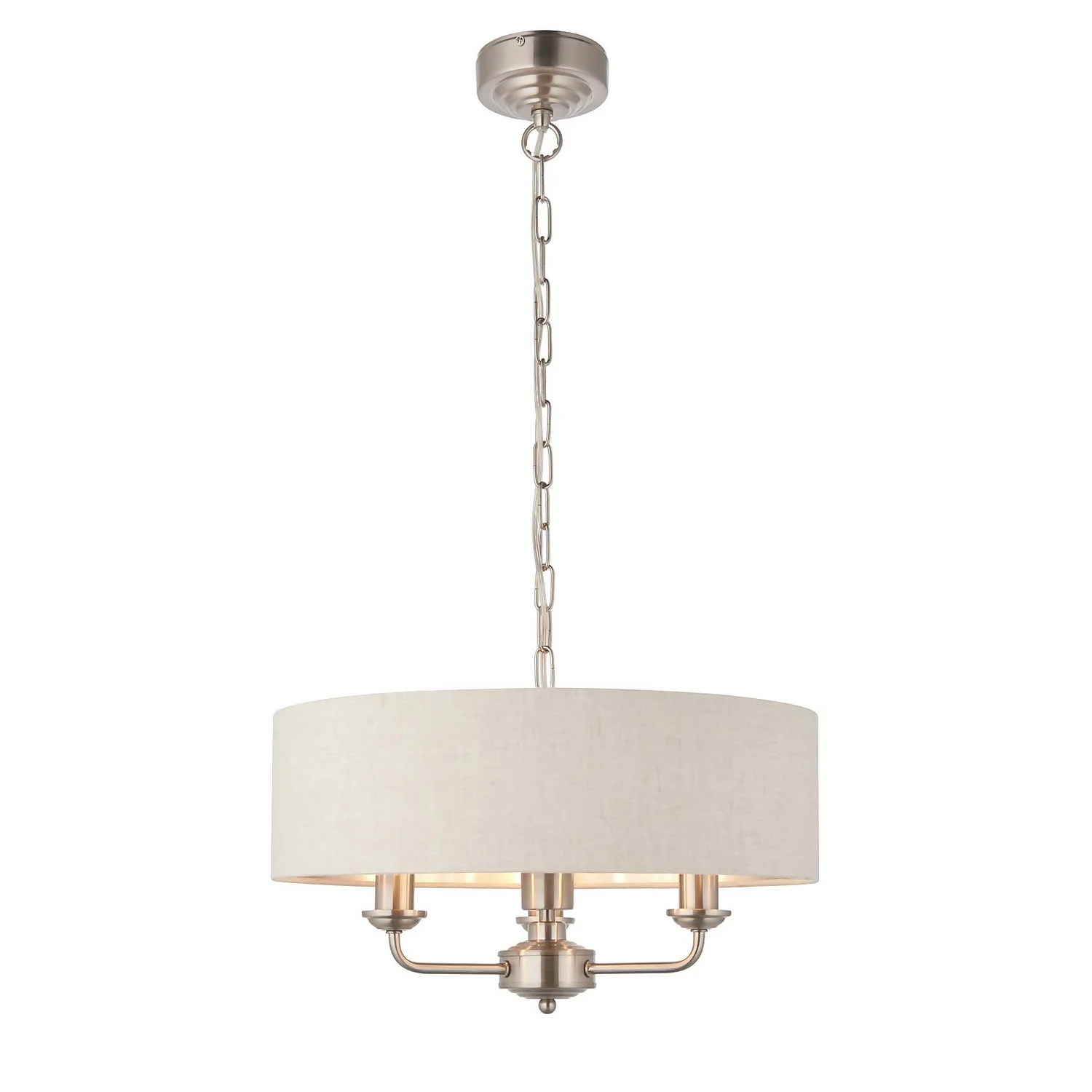 Highclere Pendant Light - 3lt Chrome - Image 2