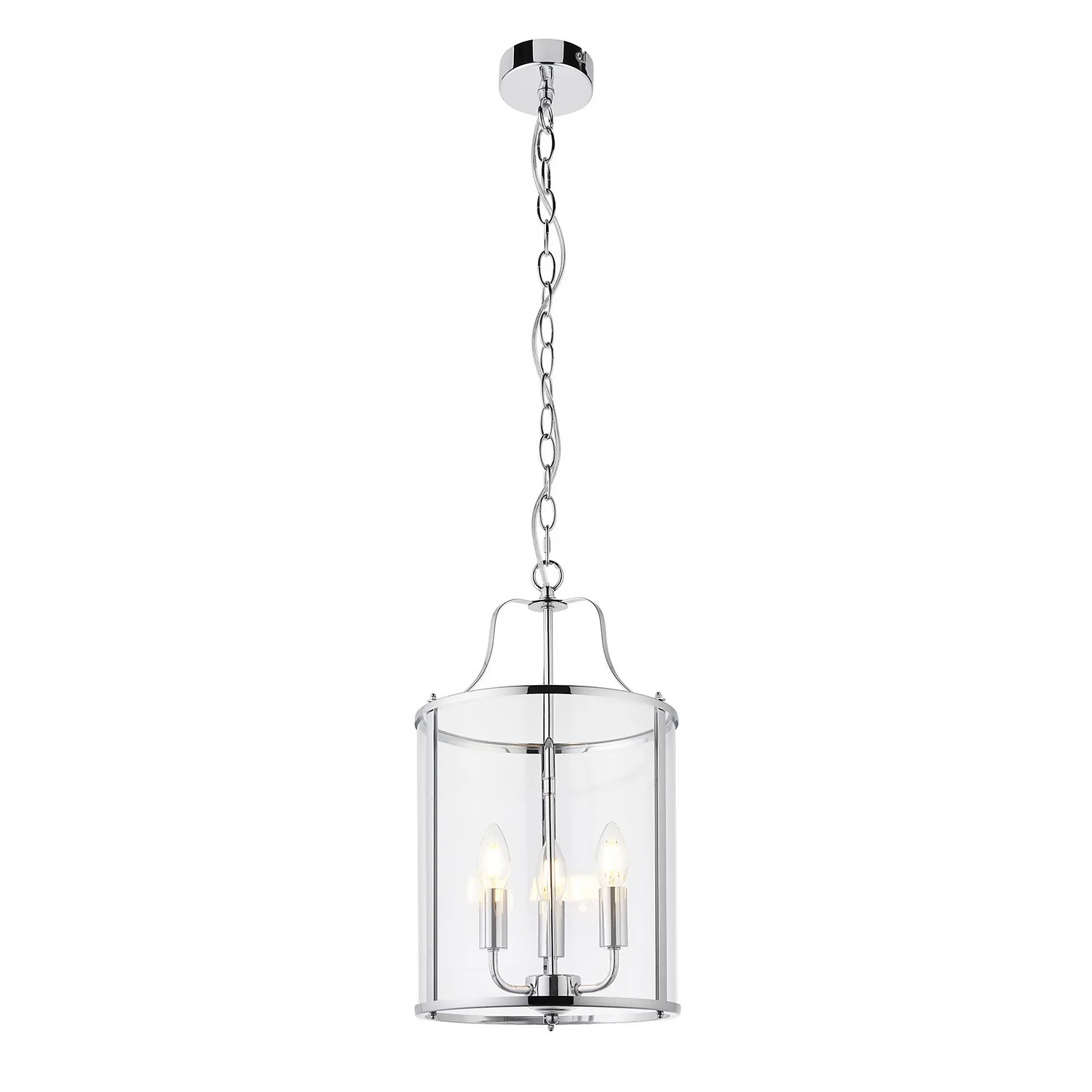 Chester 3 Light Pendant - Chrome - Image 2