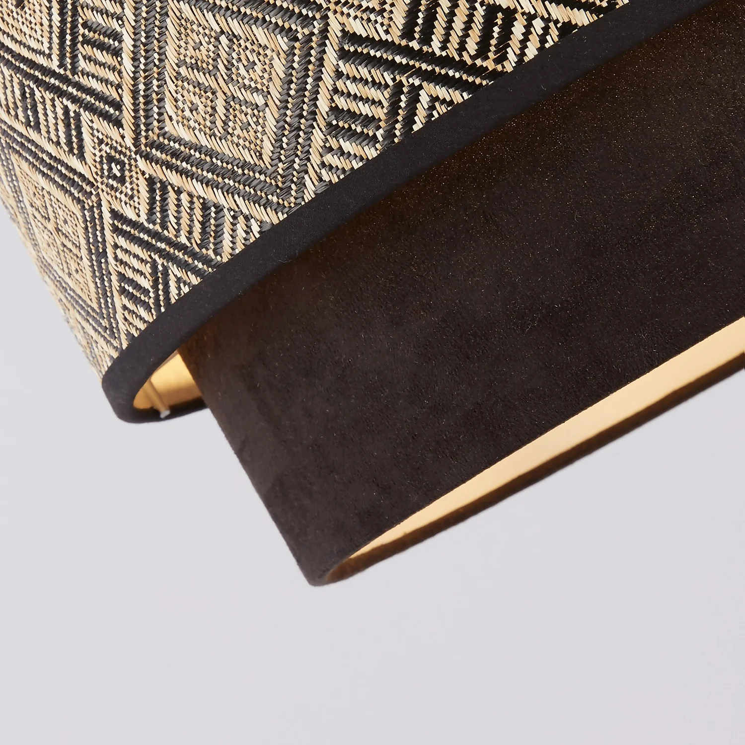 Harper Two Tier Easy-Fit Light Shade - Black - Image 3