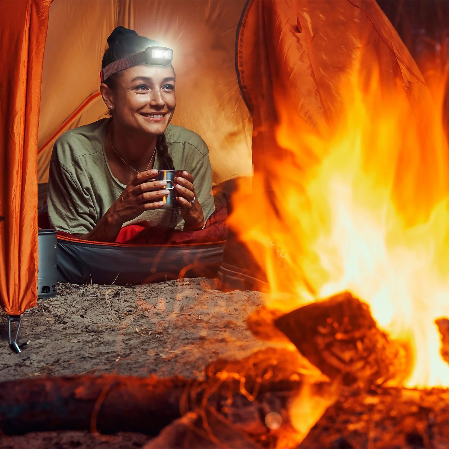 Arlec 450 Lumen Stepless Dimming Head Lamp With Sensor - Image 3