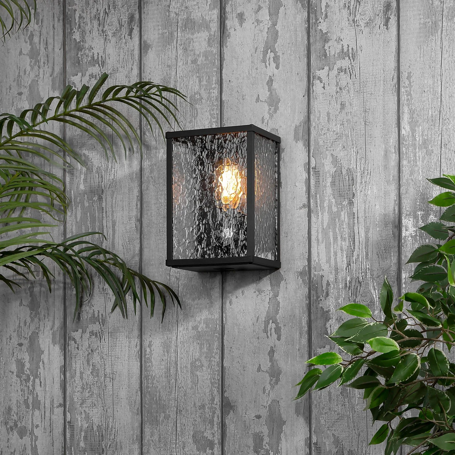 Keb Outdoor Wall Lantern - Black