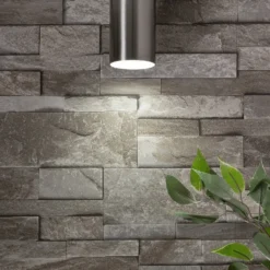 Leto GU10 Porch Light (IP44) - Stainless Steel