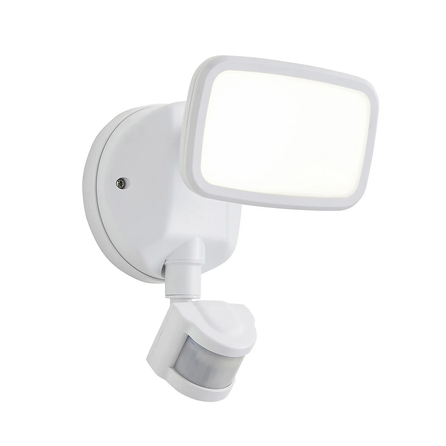 Lynn LED Outdoor Floodlight With PIR Sensor (IP65) - White - Image 2