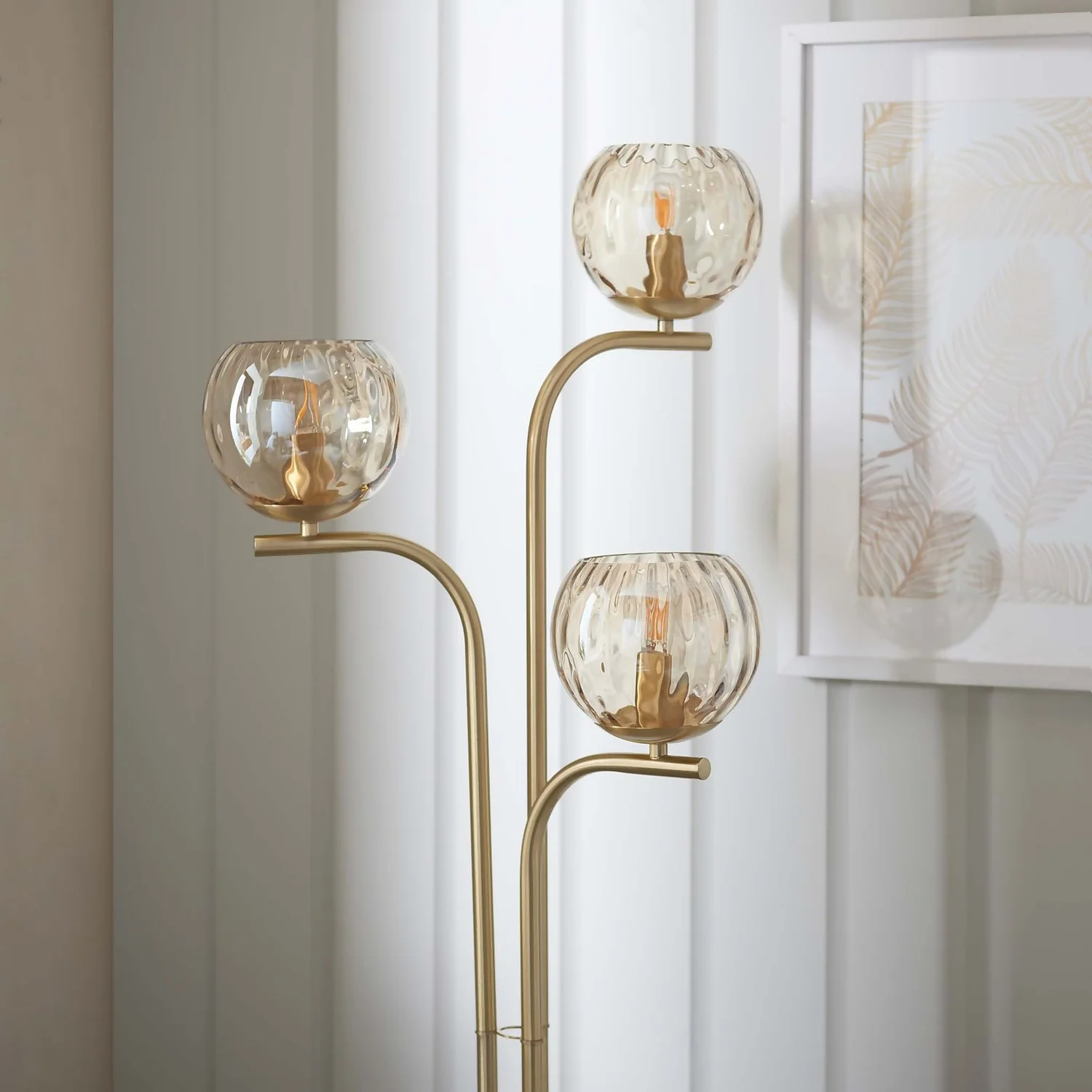 Geneva Floor Lamp - Brass - Image 5