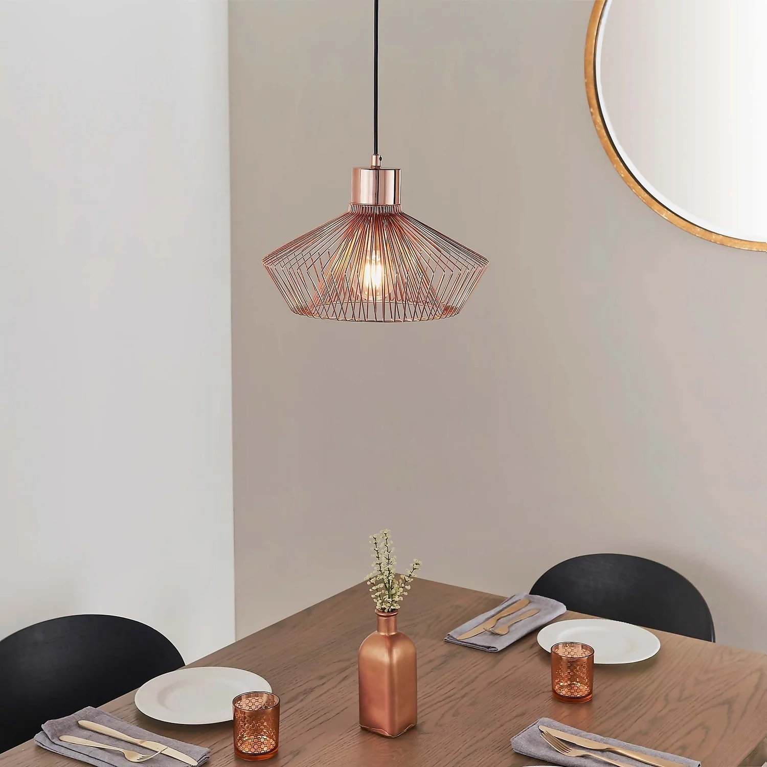 Lauris Pendant Light - Copper - Image 3