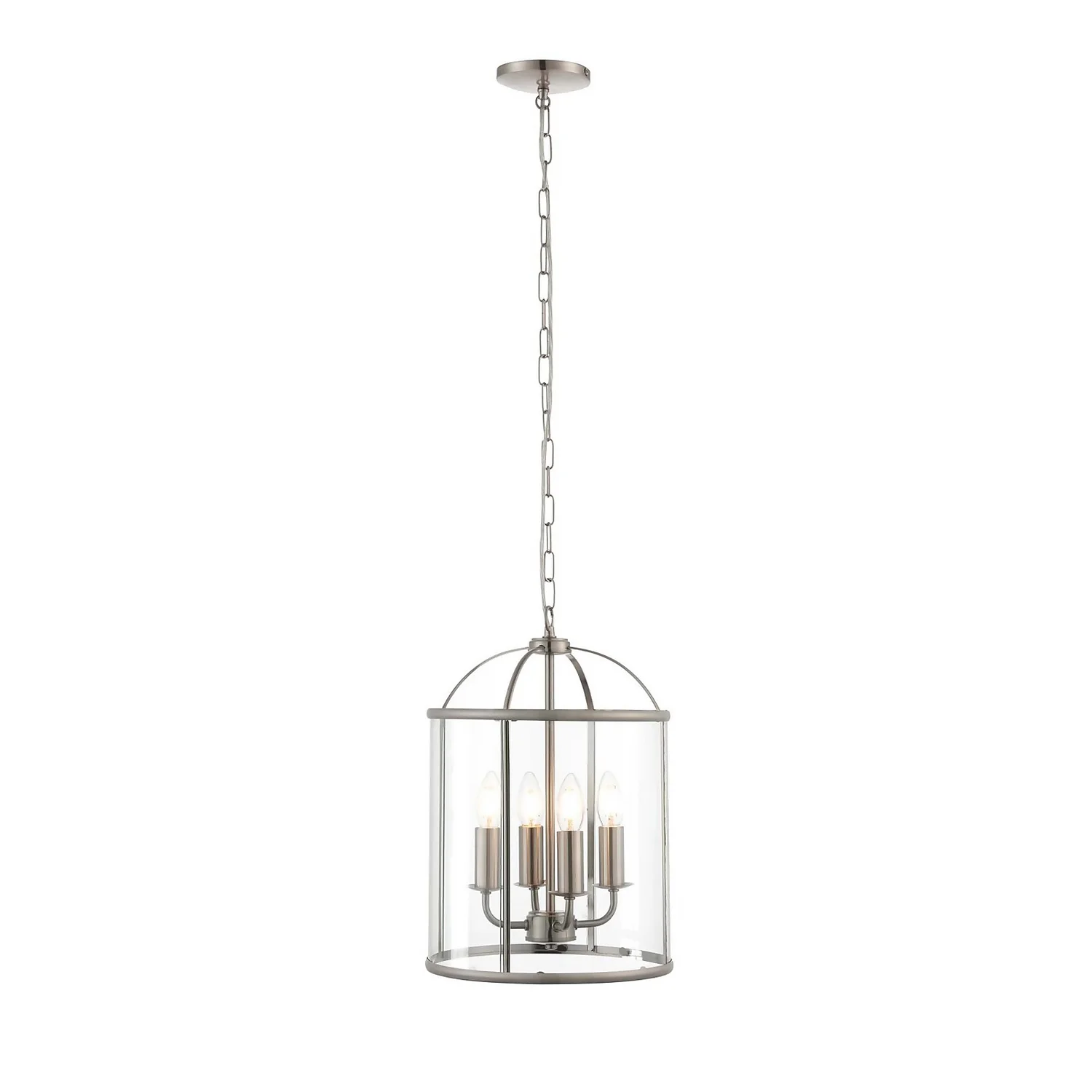 Abott 4 Light Pendant Light - Nickel - Image 2