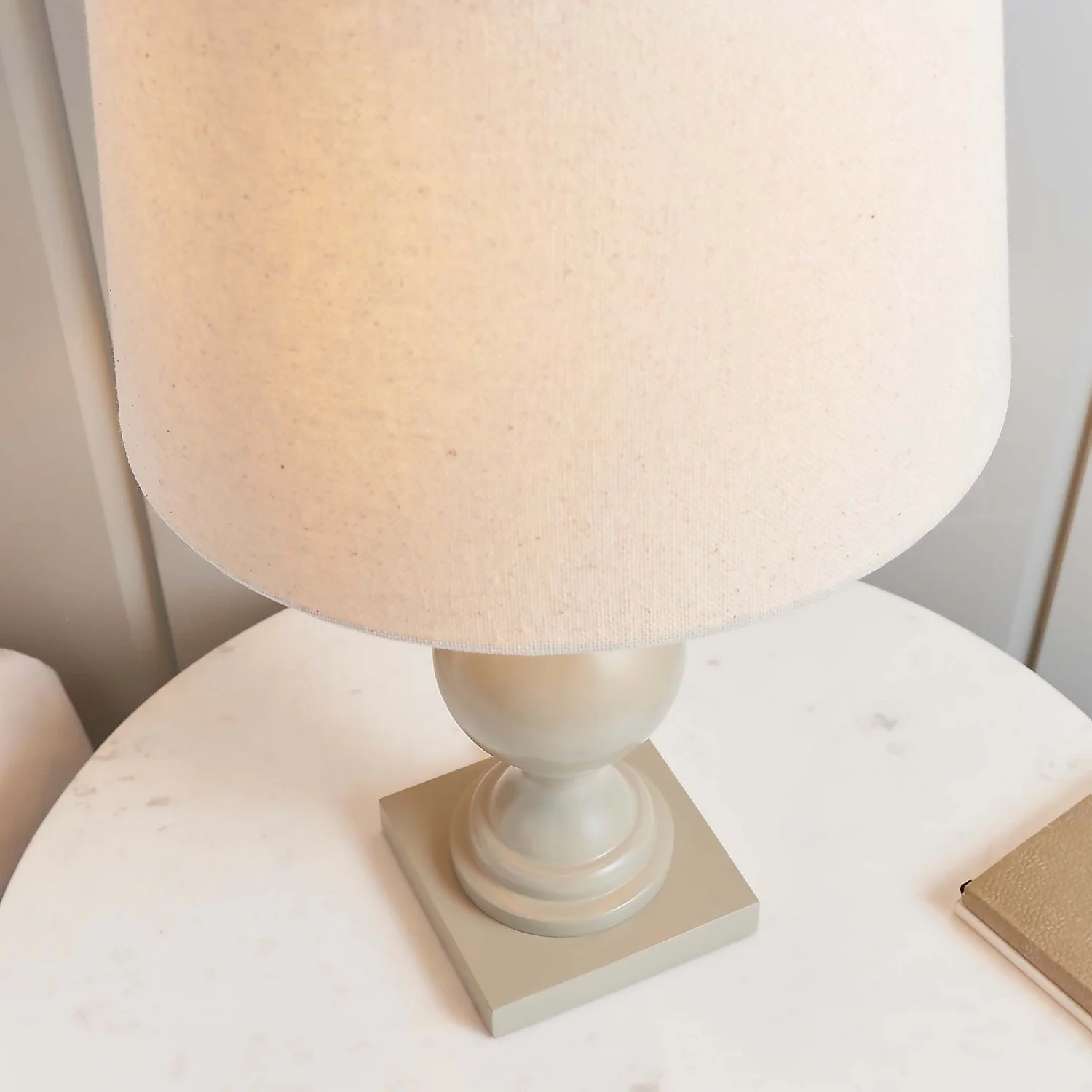 Andrea Table Lamp - Taupe - Image 6
