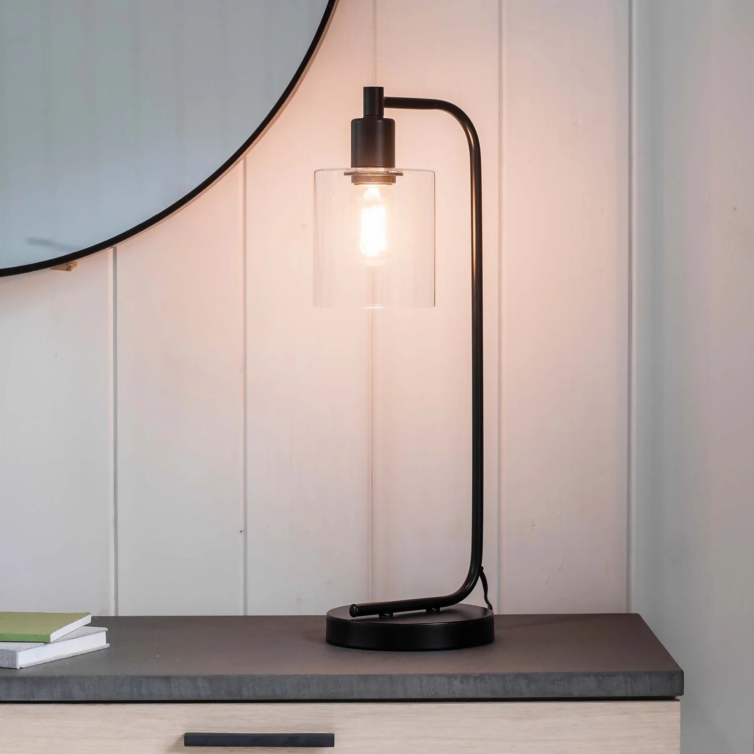 Clancy Table Lamp - Black