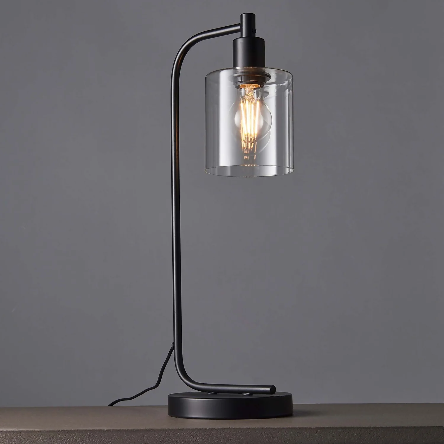 Clancy Table Lamp - Black - Image 4