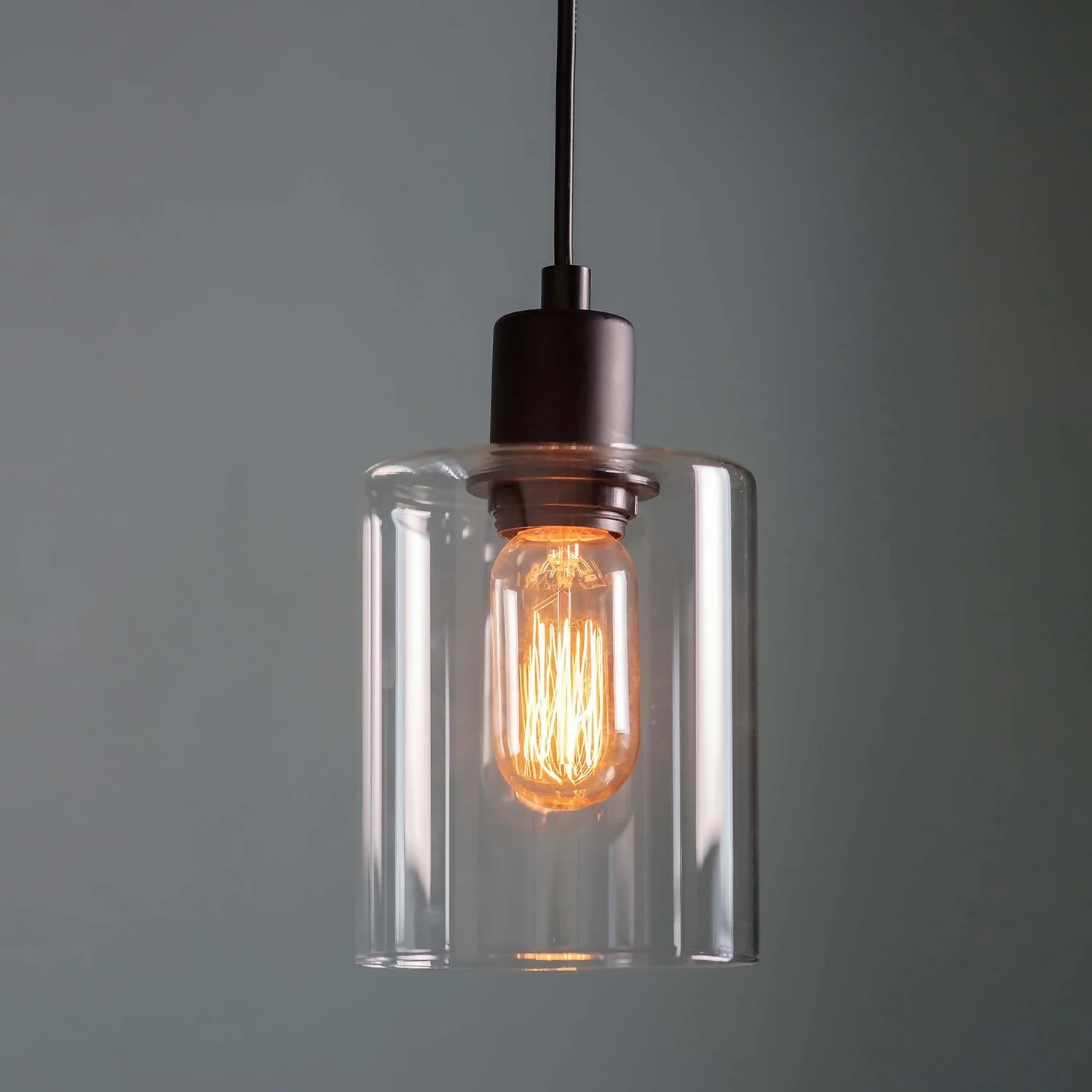 Clancy Pendant Light - Black - Image 5