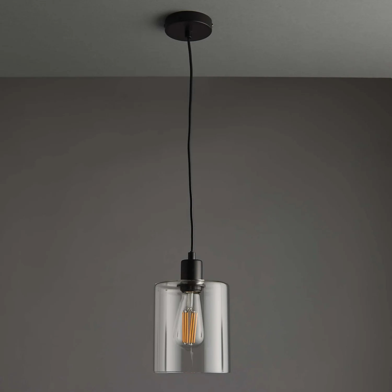 Clancy Pendant Light - Black - Image 3