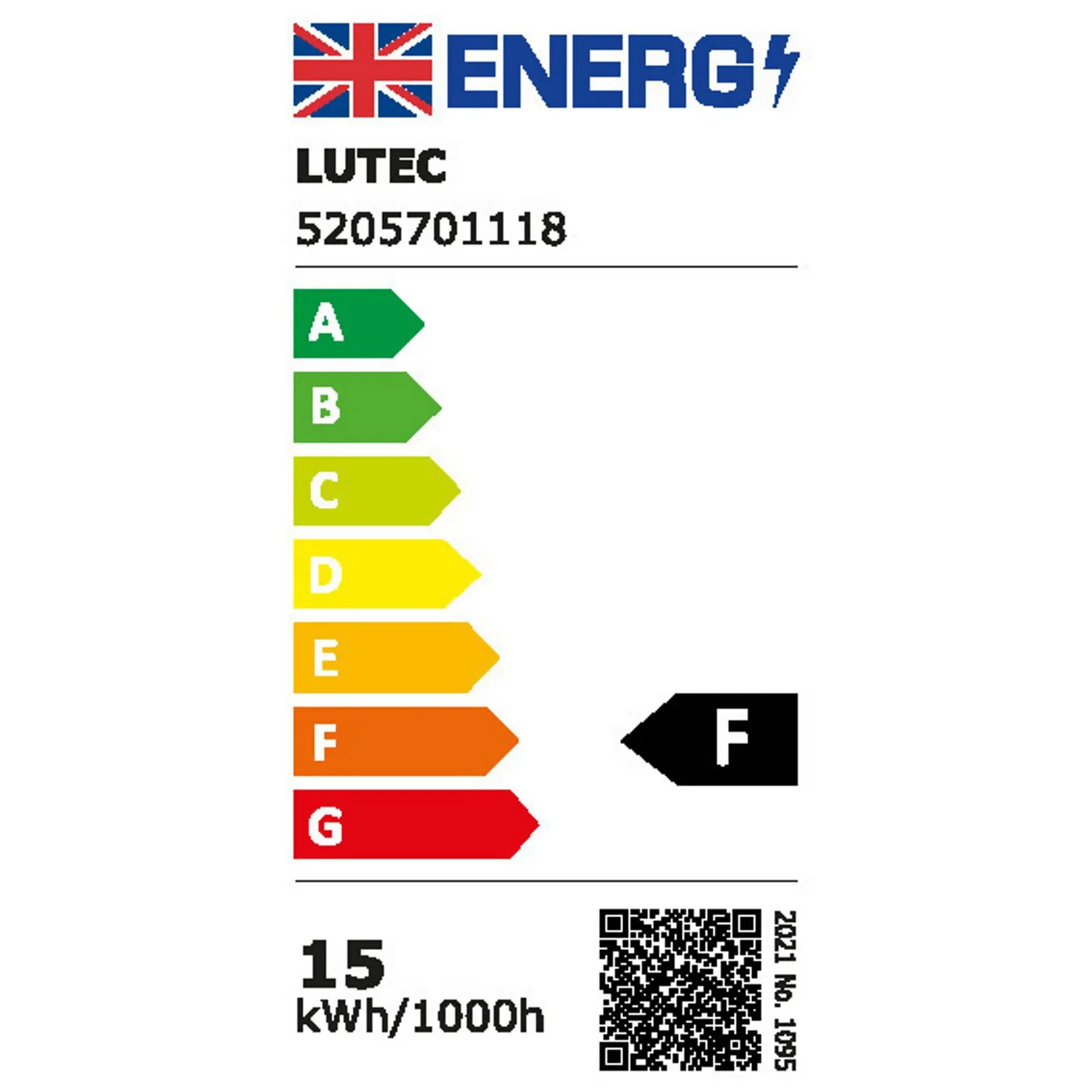 Lutec Polo LED Outdoor Wall Light - Anthracite - Image 5