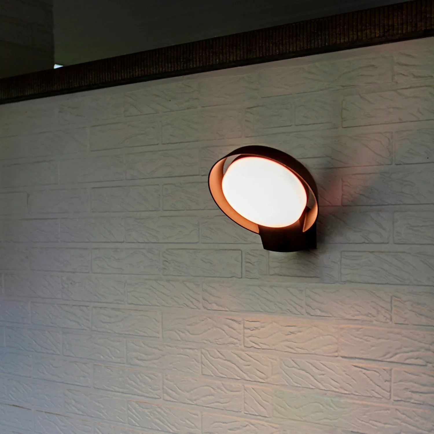 Lutec Polo LED Outdoor Wall Light - Anthracite - Image 3