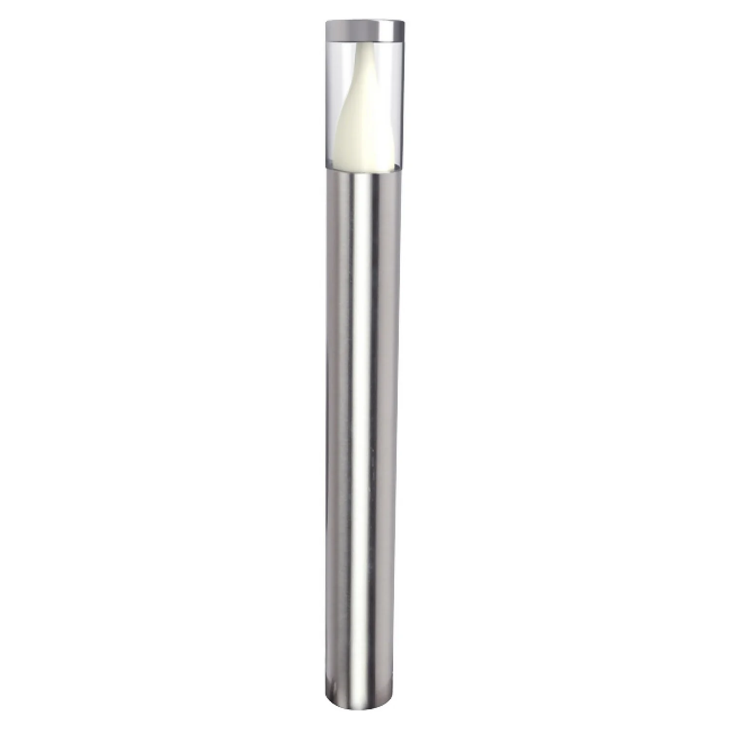 Lutec Virgo LED Outdoor Bollard Light - Stainless Steel - Image 2
