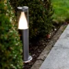 Lutec Virgo LED Outdoor Bollard Light - Stainless Steel