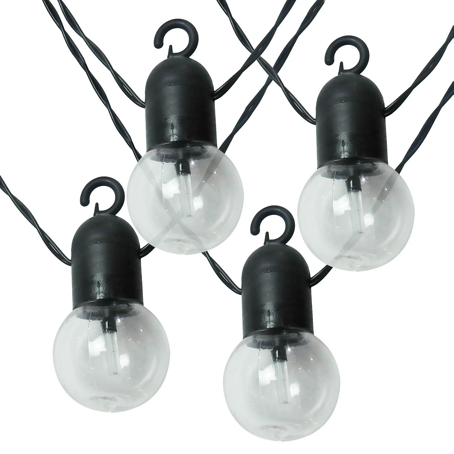 Homebase Edit 40 Festoon Solar Colour Lights - Image 3