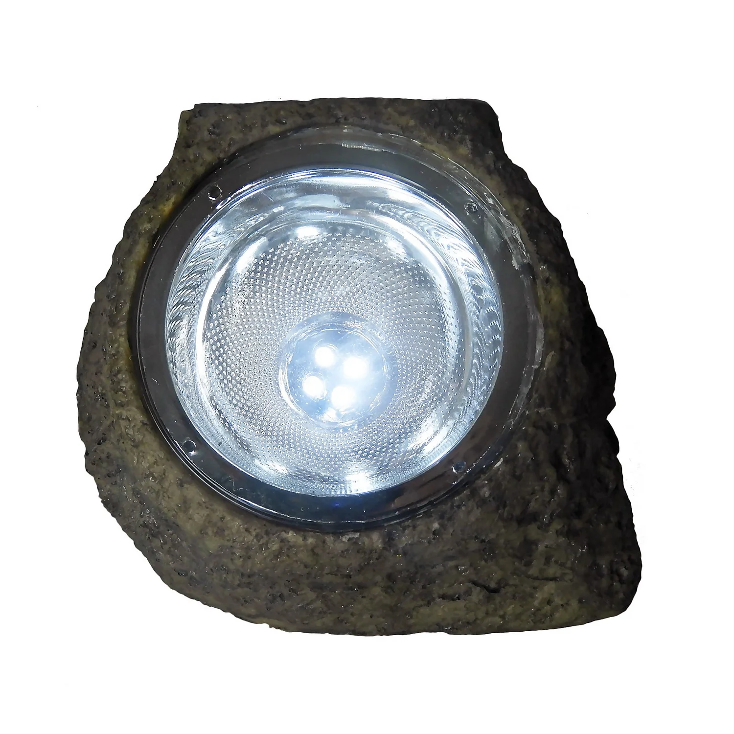 Homebase Edit Large Rock Solar Lights - Pack Of 3 - Image 2