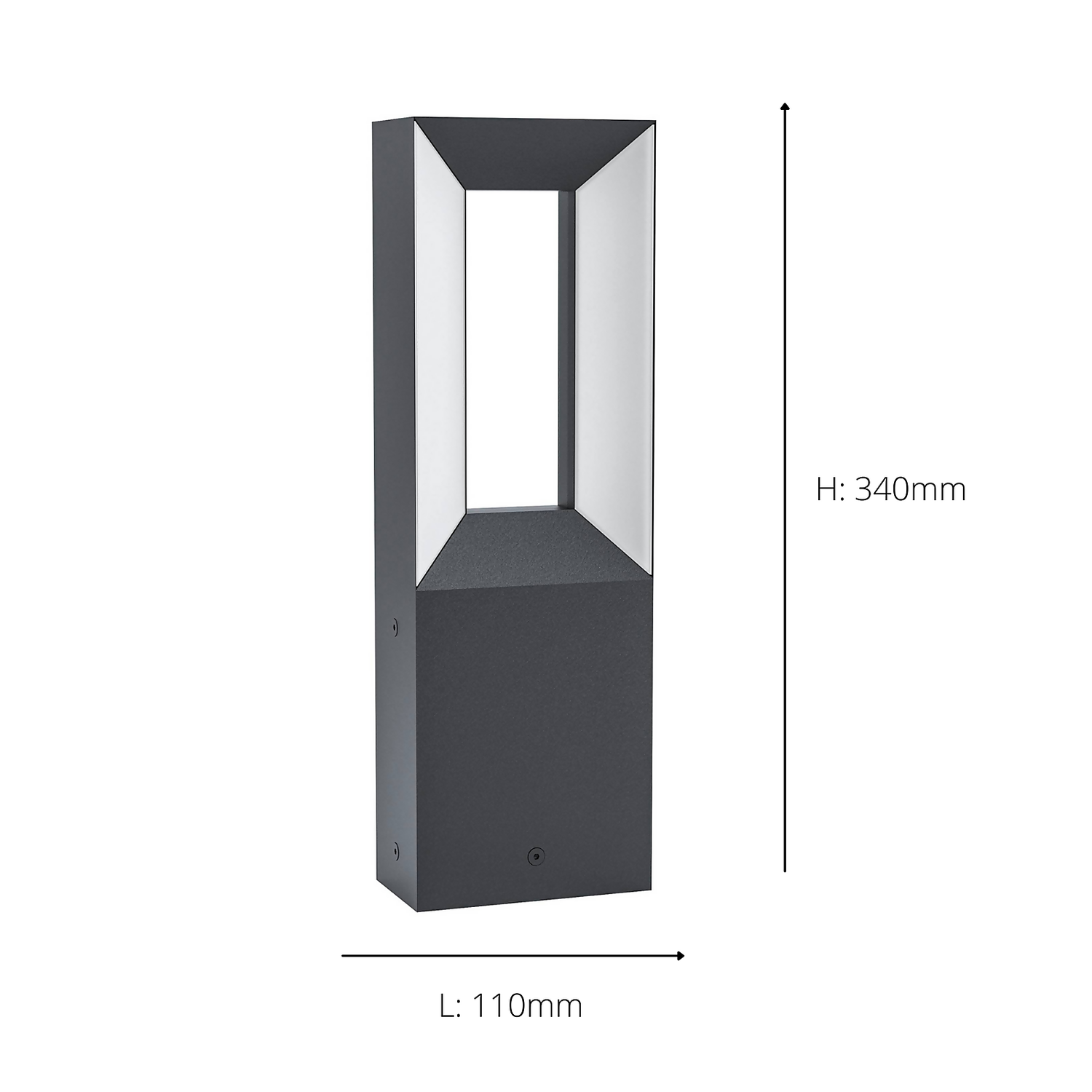 Eglo Riforano Outdoor LED Pedestal Light - Image 3