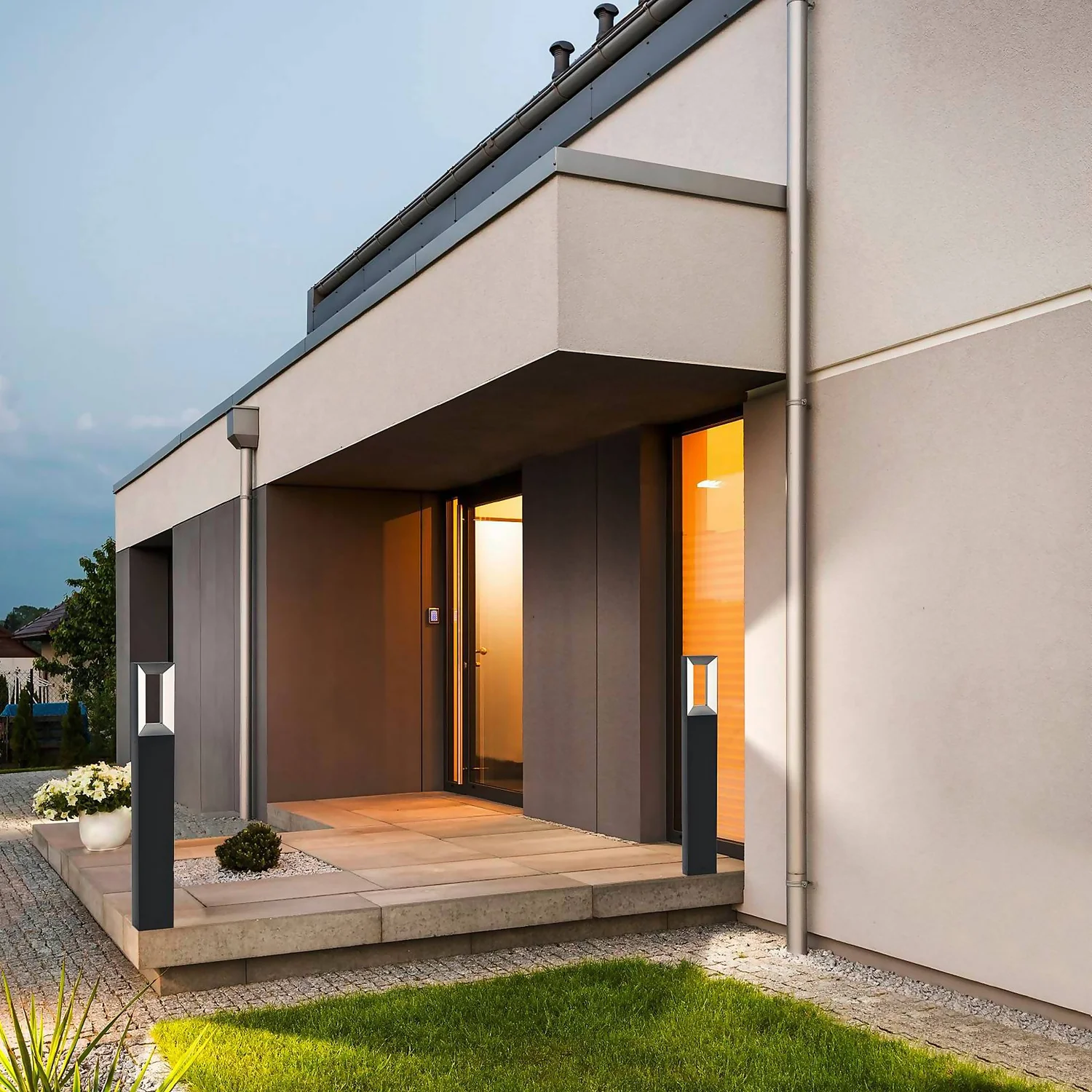 Eglo Riforano Outdoor LED Bollard Light - Image 3