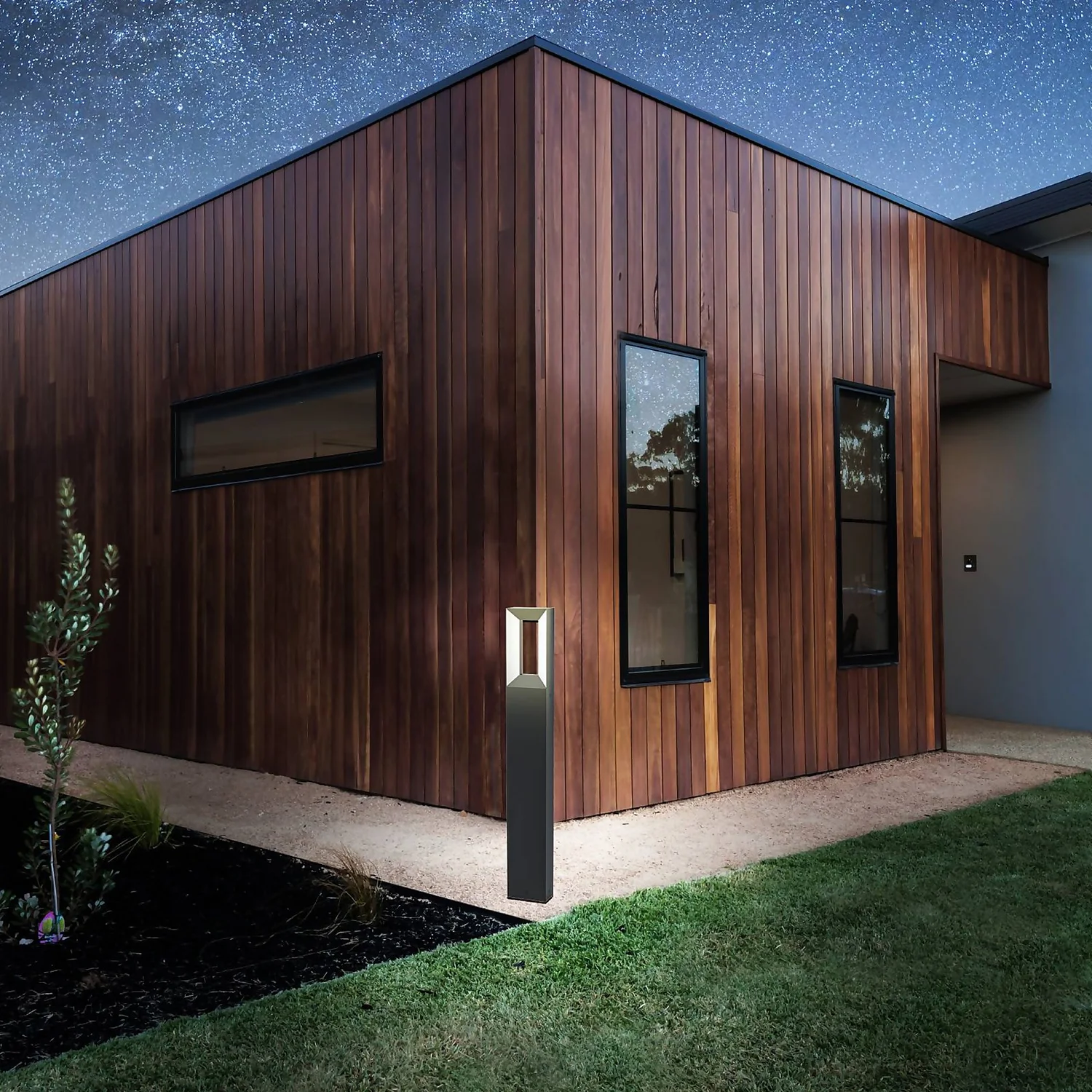 Eglo Riforano Outdoor LED Bollard Light