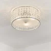Belfont Bathroom Flush Ceiling Light - Chrome