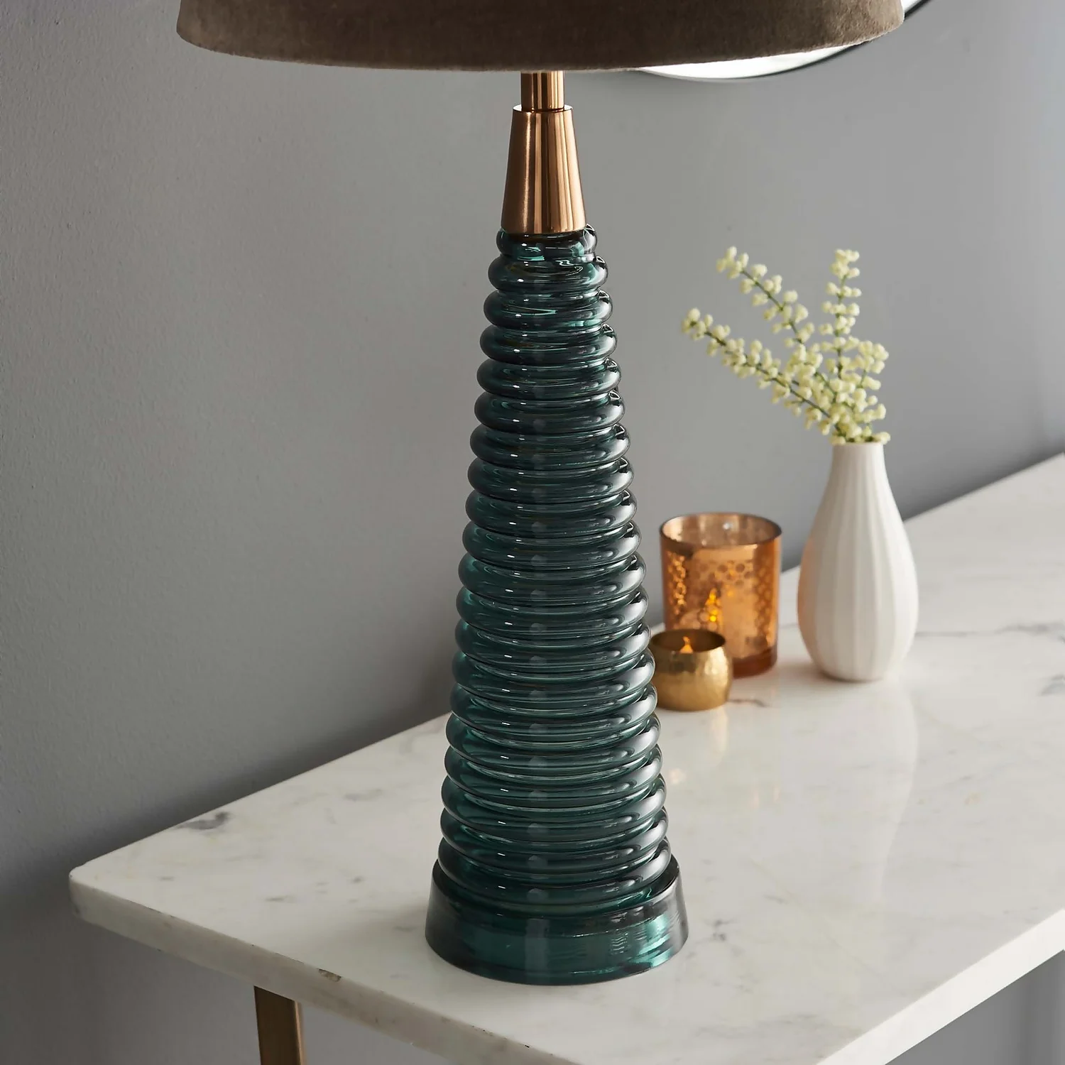 Fearn Table Lamp - Teal - Image 5