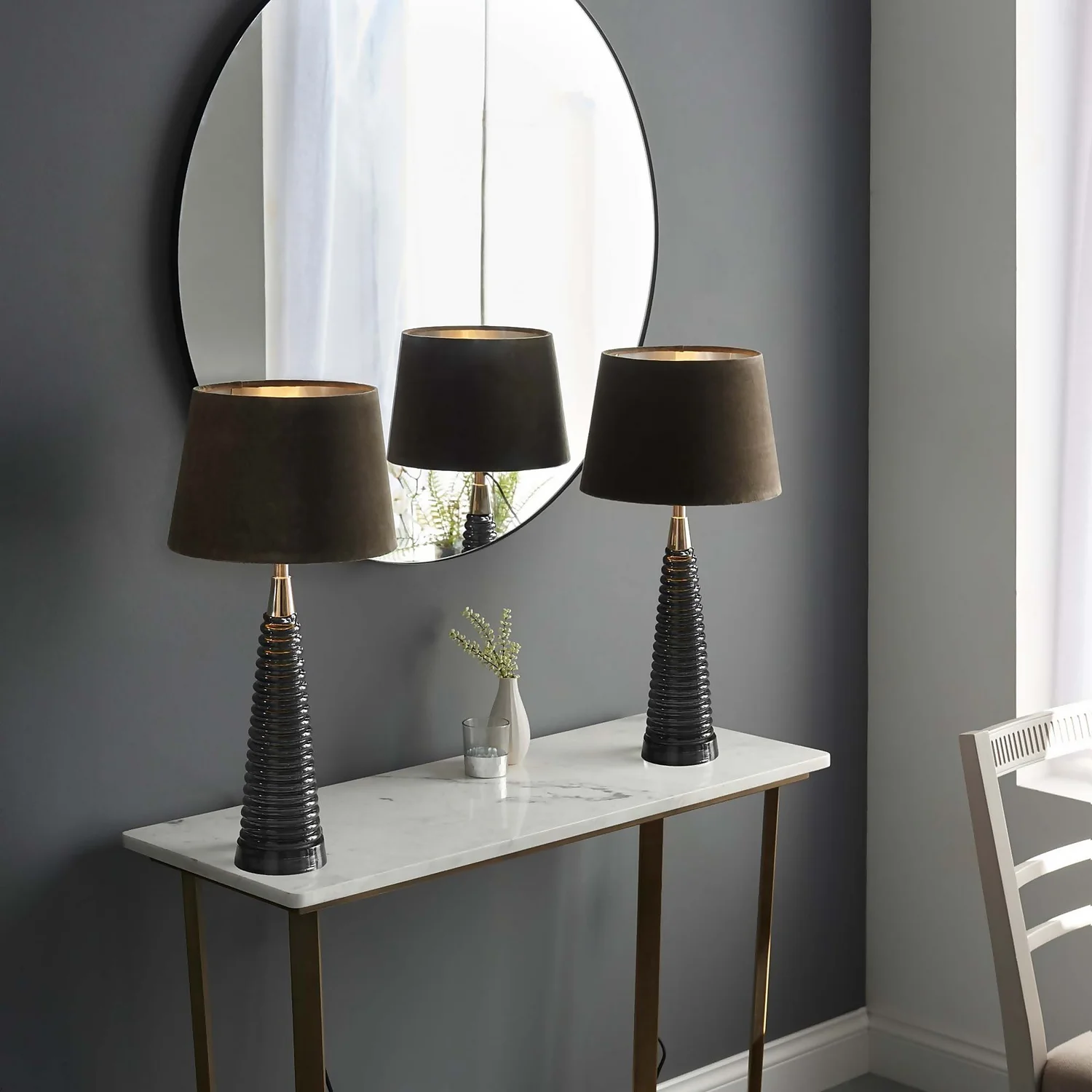 Fearn Table Lamp - Charcoal - Image 5