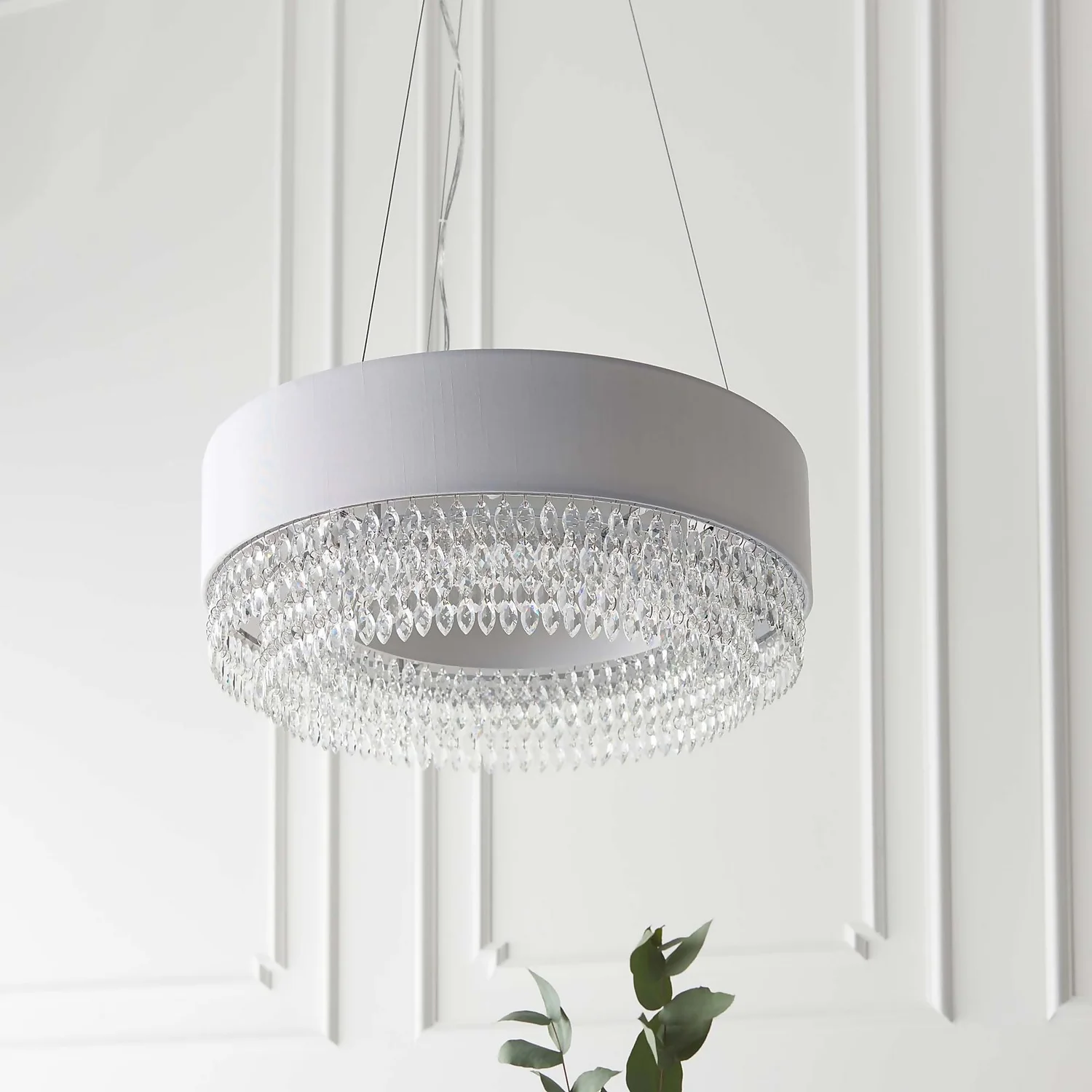 Langwell Pendant Ceiling Light - Grey - Image 3