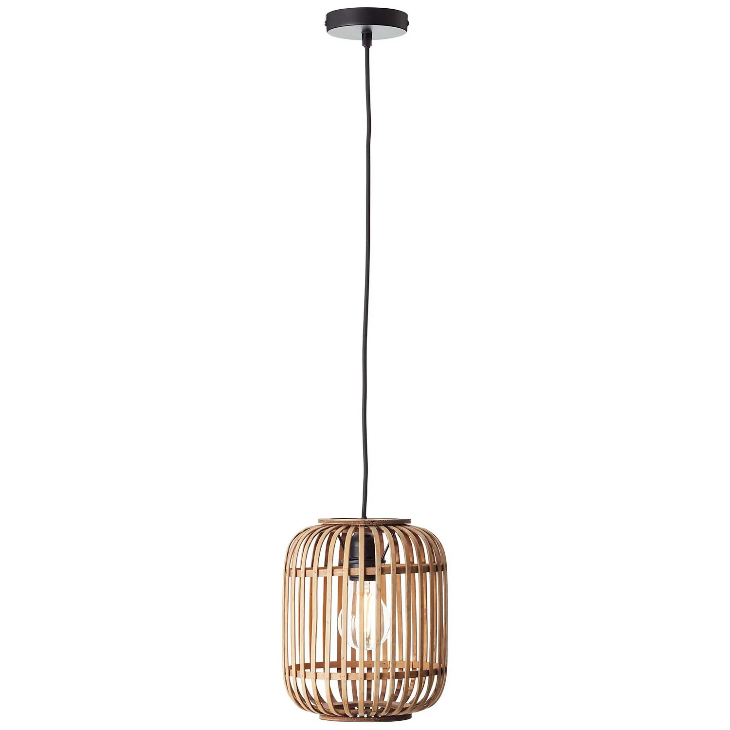 Saval Pendant Ceiling Light - Natural Bamboo - Image 2