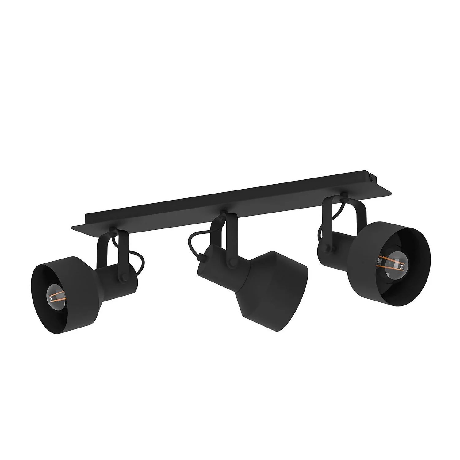 Eglo Casibare 3 Lamp Spotlight - Black - Image 2