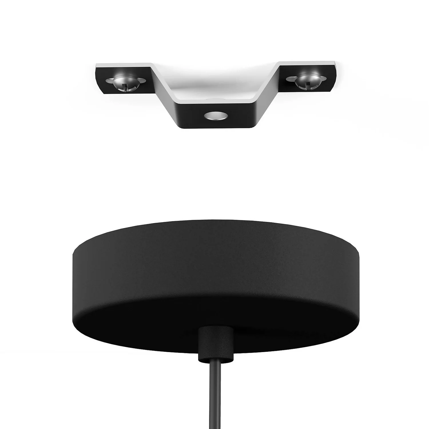 Eglo Casibare Pendant Ceiling Light - Black - Image 3