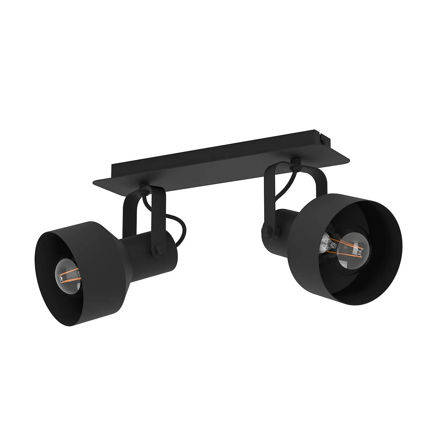 Eglo Casibare 2 Lamp Spotlight - Black - Image 2