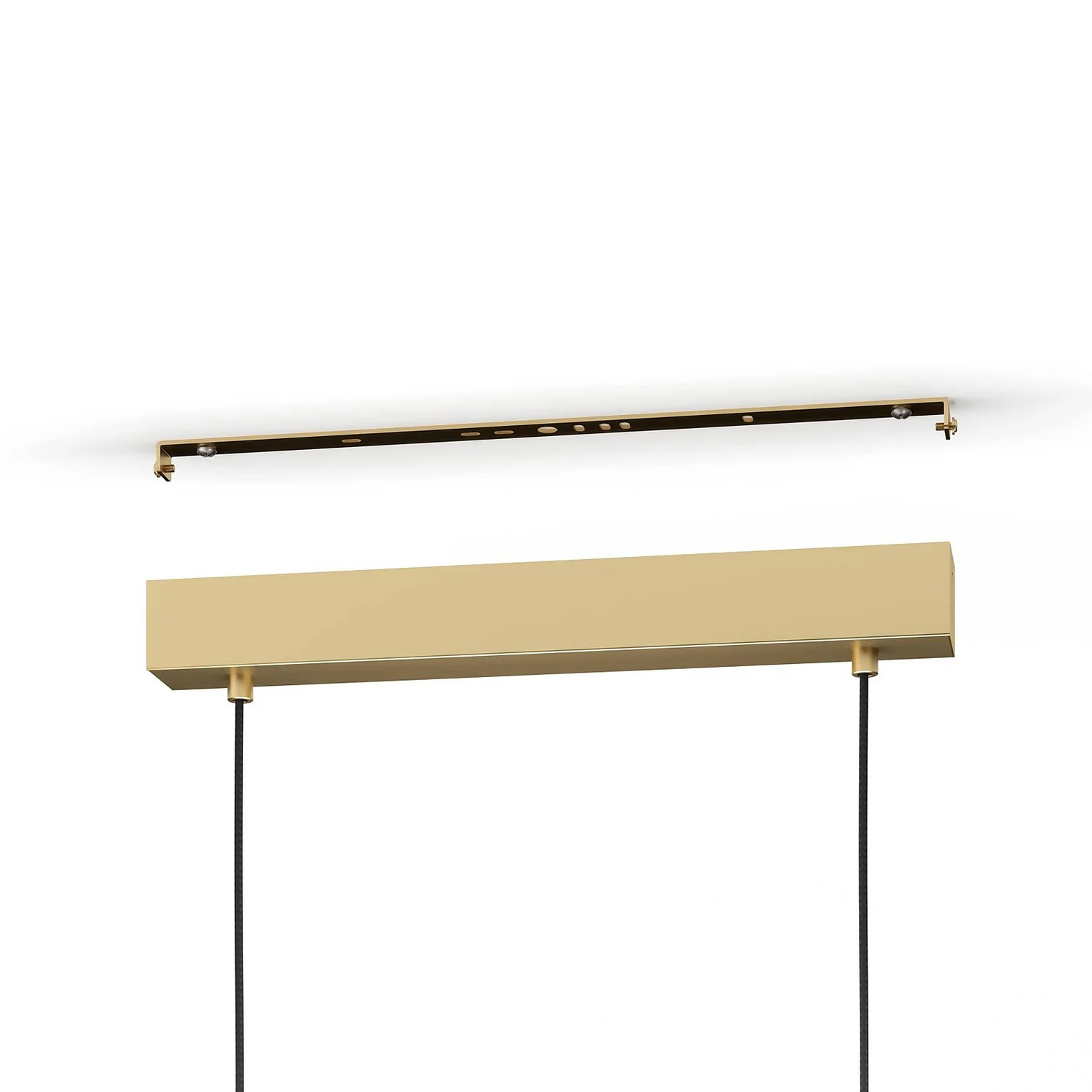 Eglo Cumiole 3 Lamp Diner Bar Light - Gold - Image 3